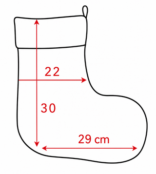Limited Edition Sheepskin Christmas Stocking