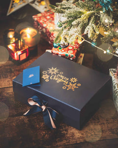 Merry Christmas rose gold box