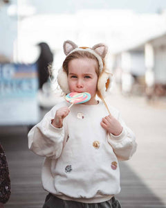 Children's Chestnut Ear Muffs