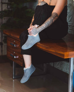 The women pixie boot in grey
