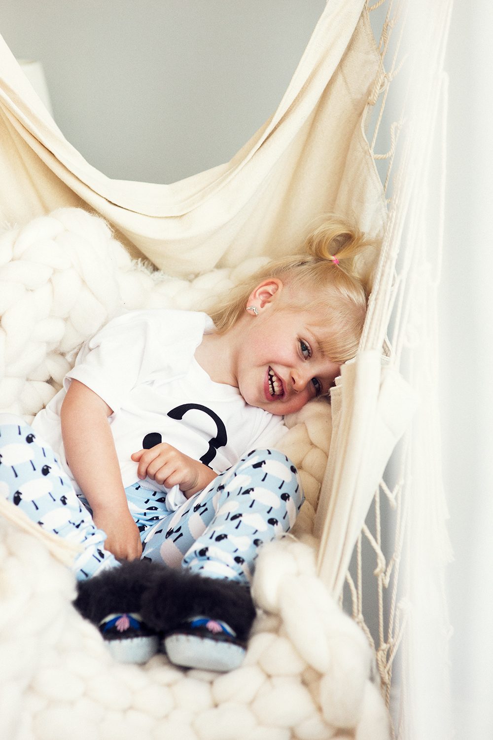 Dark grey Children's Sheepers