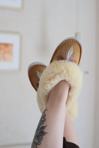 Bambi Sheepskin Slippers | Women's Luxury Sheepskin Slippers