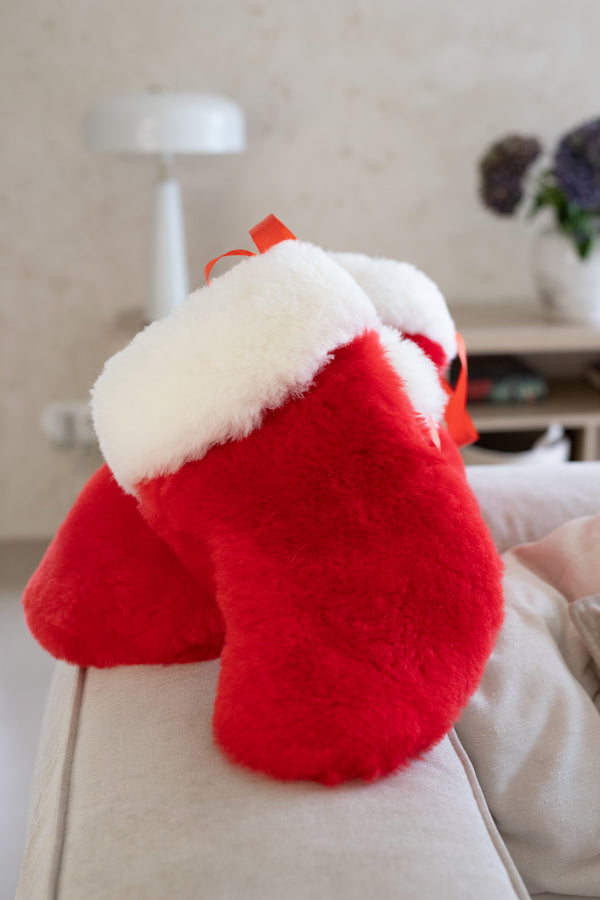 Limited Edition Sheepskin Christmas Stocking