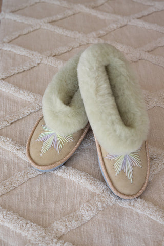 Matcha Sheepers Sheepskin Slippers