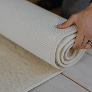 Natural Merino Wool Yoga Mat – Soft, Breathable & Sustainable
