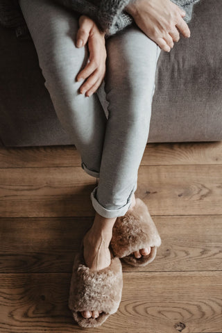Beige Spa Slippers
