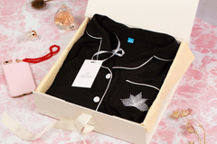 Hand Pressed Ivory Pyjama Gift Box